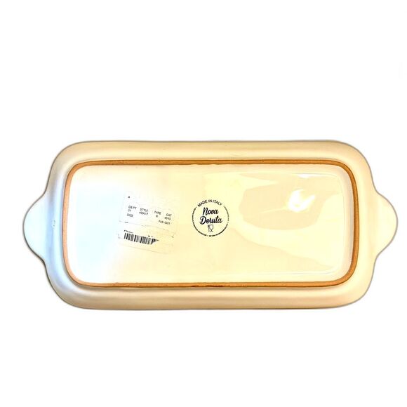 NWT Nova Deruta Raffaellesco Dragon Rectangular 10 3/4" Serving Plate - Picture 2 of 3